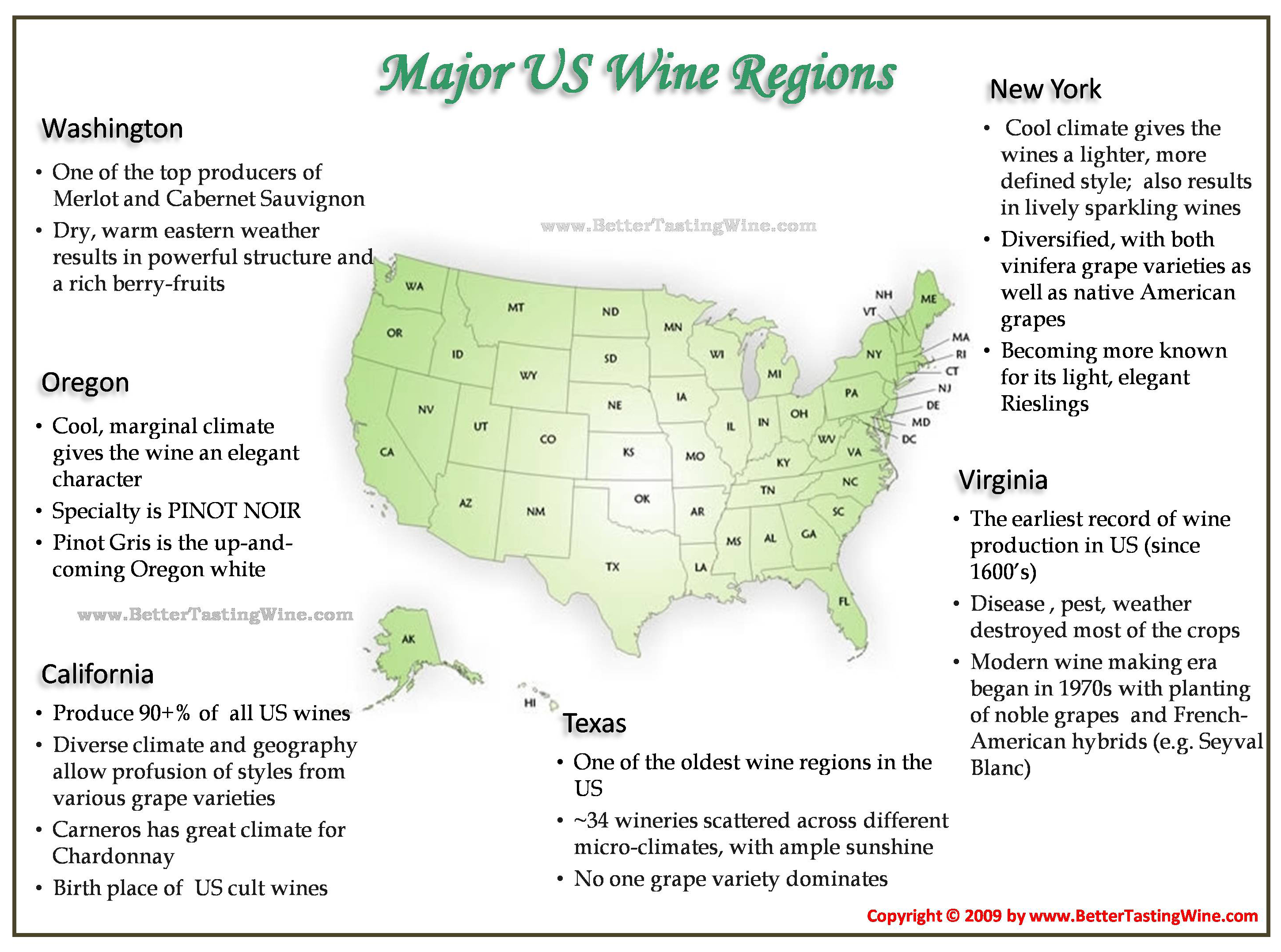 BetterTastingWine Wine Maps
